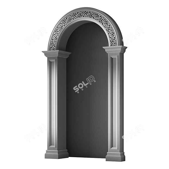 Classic Arch 07 Design Model 3D model image 7