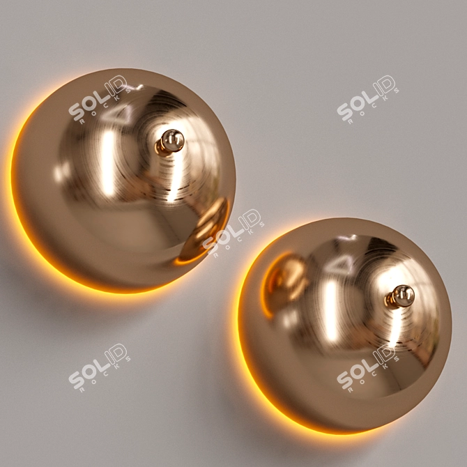  TROND Wall Light 3D Model 3D model image 2