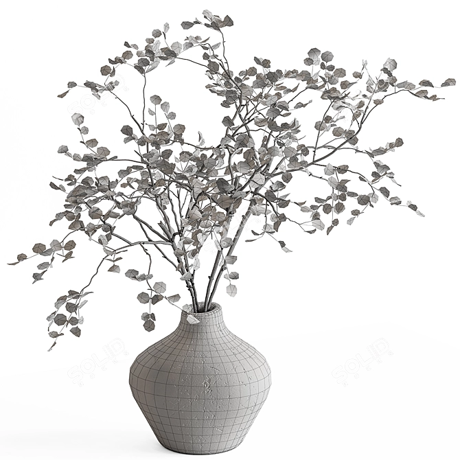 Verdant Flora Bouquet 153 3D model image 3