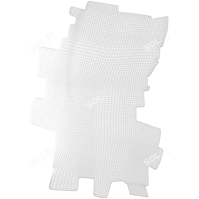 Contemporary Art Rug by Richard Prince 3D model image 3