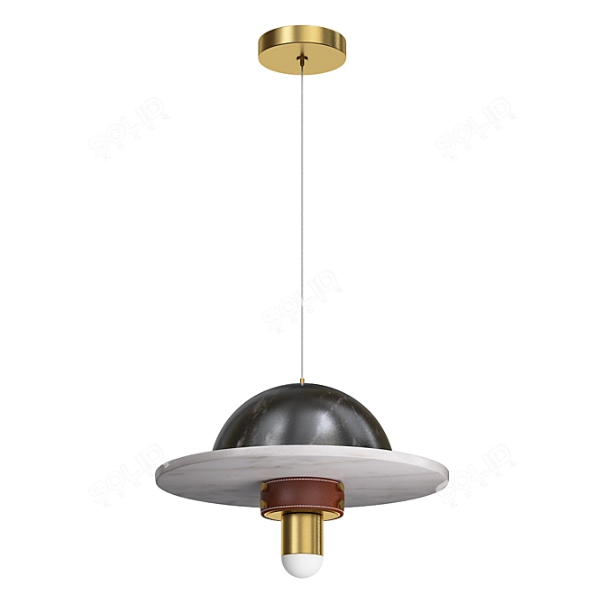 RADO Pendant Light Fixture 3D model image 2