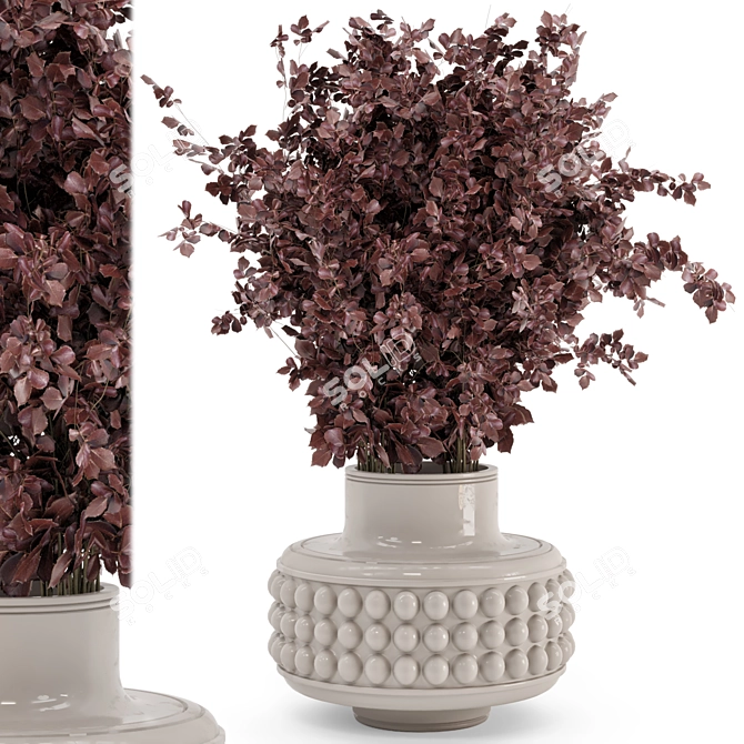 Colorful Bouquet Plant Set 2024 3D model image 1