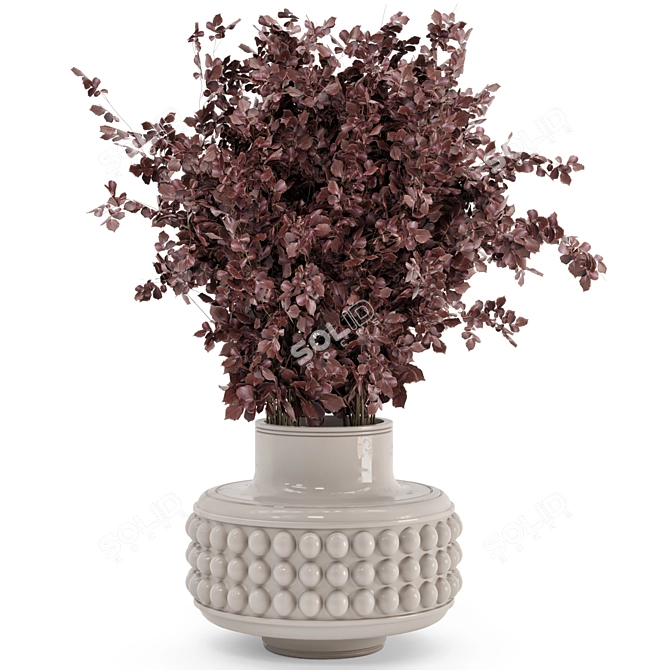 Colorful Bouquet Plant Set 2024 3D model image 3