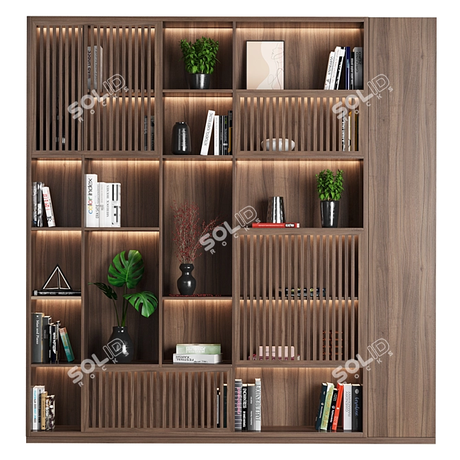 High-Quality Shelf 3D Model 3D model image 1