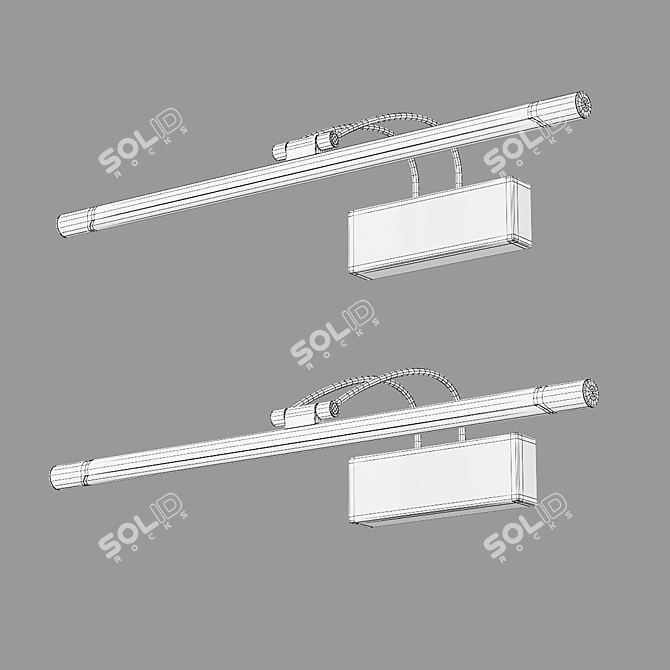 ОМ Elektrostandard LED Wall Light 10W Simple 3D model image 4