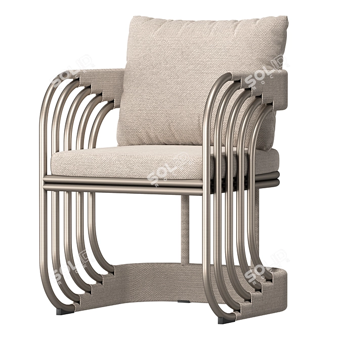 Sette Garden Rao Chair 3D model image 1