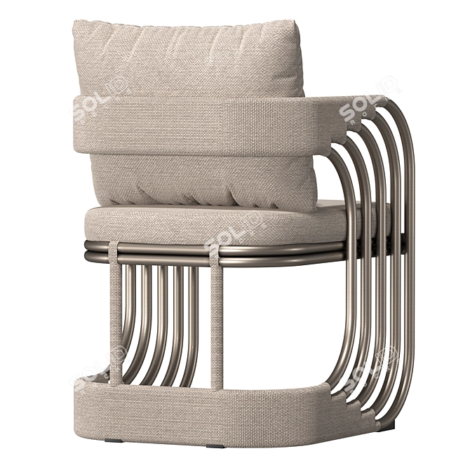 Sette Garden Rao Chair 3D model image 2