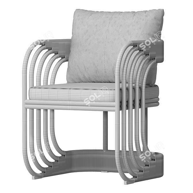 Sette Garden Rao Chair 3D model image 3