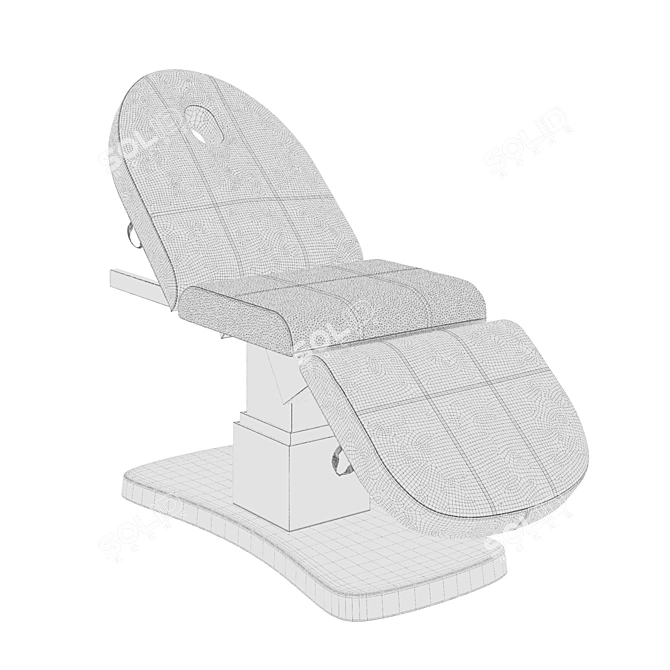 Olivia Massage Table (3 Sections) 3D model image 4