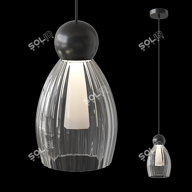 GAEL Optics Pendant Light 3D model image 2