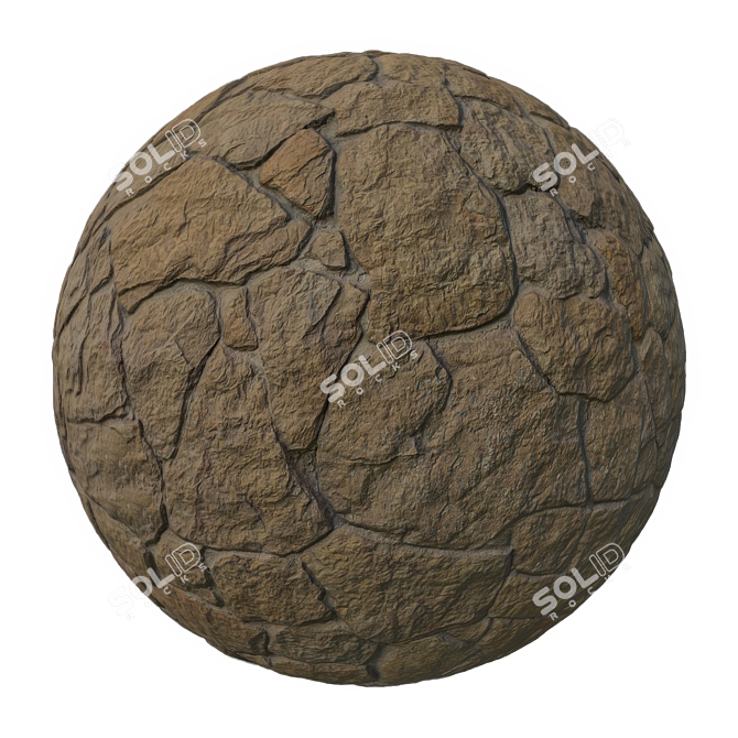 Wild Stone Texture Pack 3D model image 5