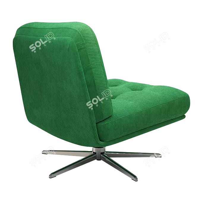 IKEA DYVLINGE Swivel Chair: Stress-Relief Comfort 3D model image 2