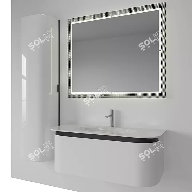  Artelinea Kimono Bathroom Set 3D model image 3