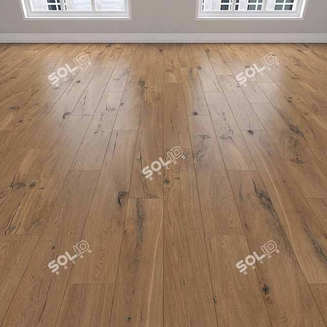 Oak Parquet Collection - Versatile Designs 3D model image 2