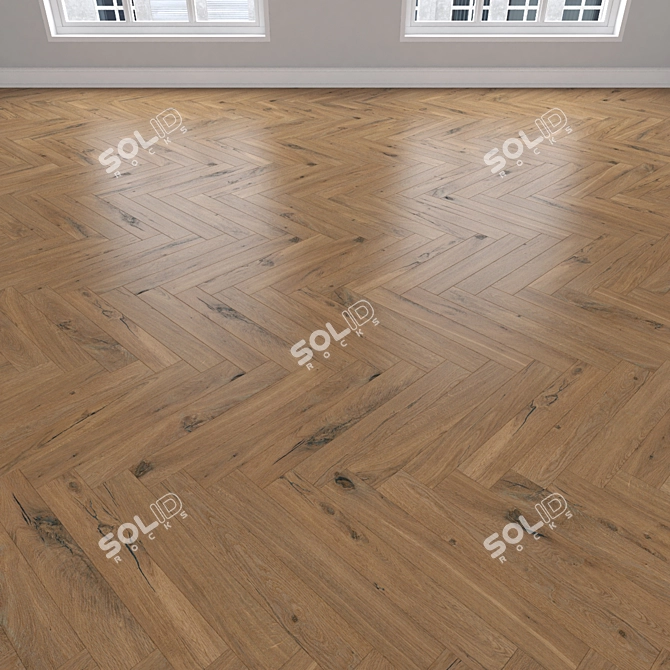 Oak Parquet Collection - Versatile Designs 3D model image 3