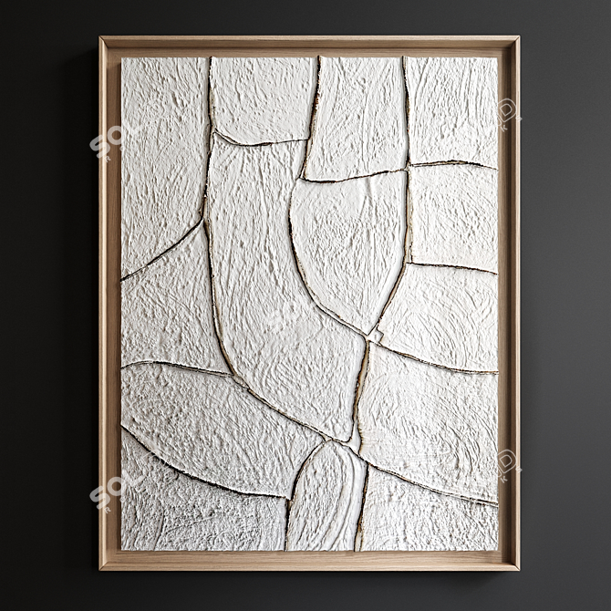 Decorative Metal Wall Art 3D model image 1