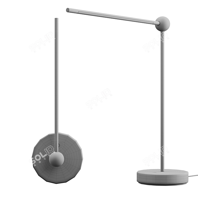 Adjustable Table Lamp 3Ds Max 3D model image 5