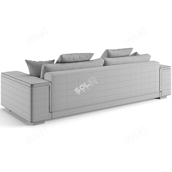 Luxence Luxe Olympic Sofa 3D model image 4