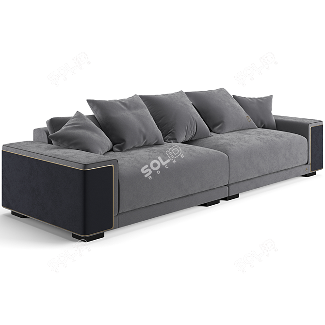 Luxence Luxe Olympic Sofa 3D model image 6