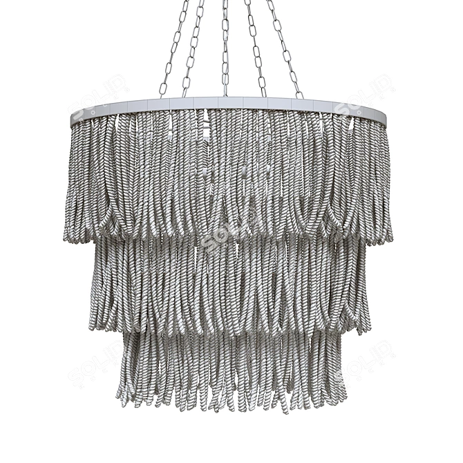 Three-Tier Pendant Light ARRICKA 3D model image 3