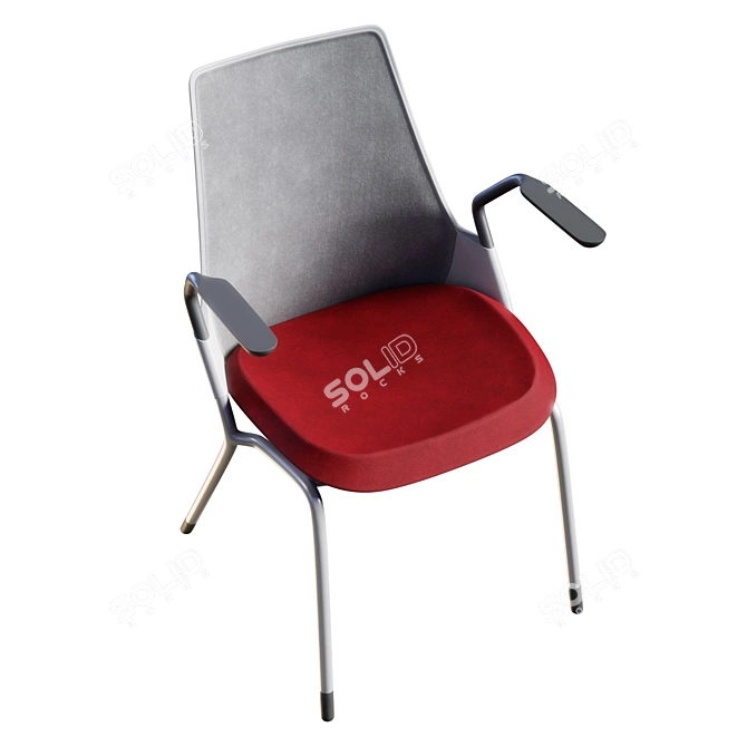 Ergonomic 3D Sayl Chair Replica 3D model image 3