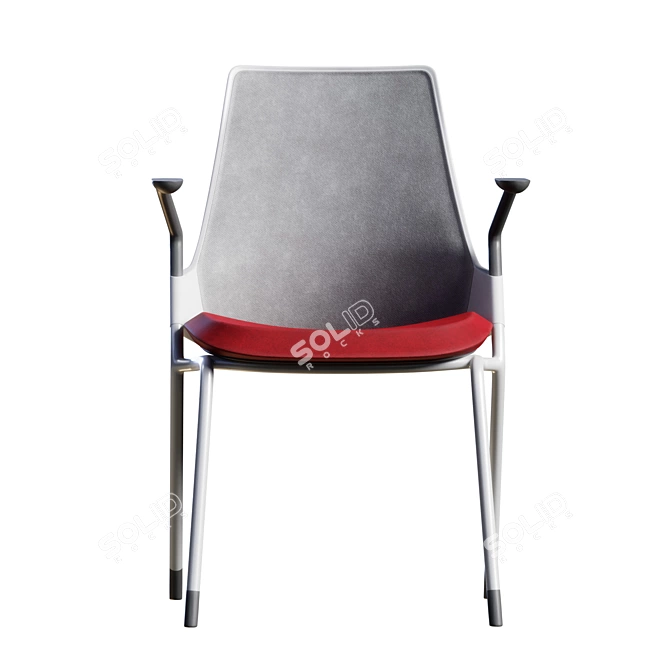 Ergonomic 3D Sayl Chair Replica 3D model image 5