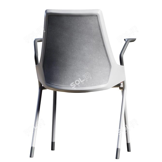 Ergonomic 3D Sayl Chair Replica 3D model image 6