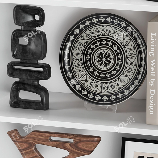 High Resolution Decorative Set 2021 3D model image 4