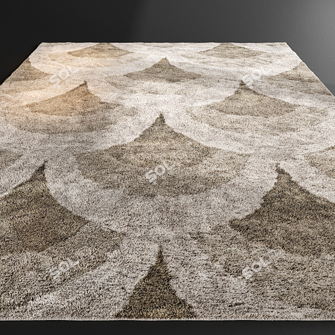 ETRO Home Interiors Arches Carpet 3D model image 3