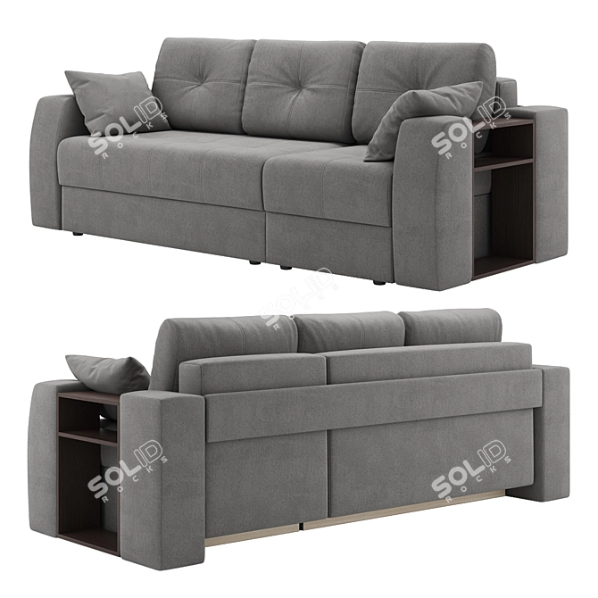 Optimus Transforming Sofa Bed 3D model image 2