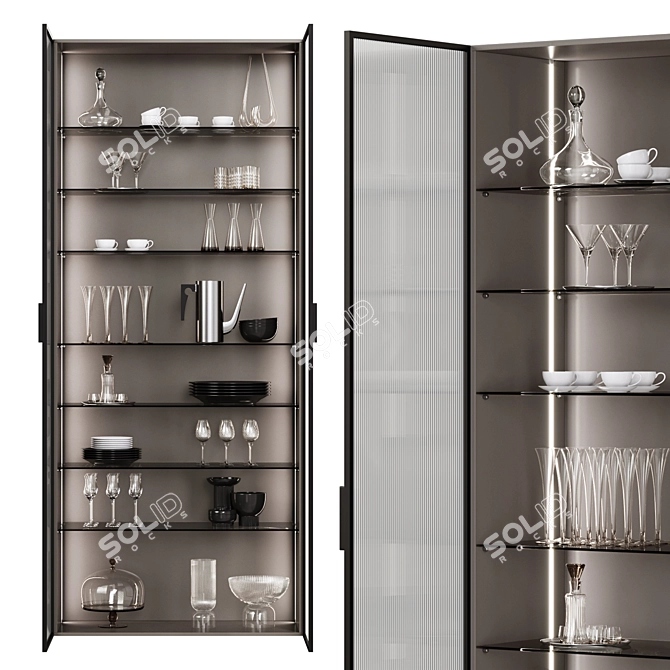 Translation: Cabinet / Cupboard

Russian Cabinet Display Case 3D model image 2