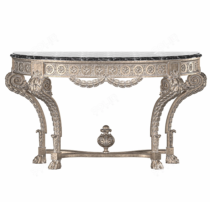 Elegant Roberto Giovannini Console Table 3D model image 1