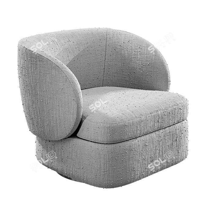 Elegant Versatile SOBI Side Table 3D model image 3