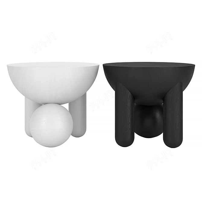 Bohinc Profiterole Occasional Tables Set 3D model image 3