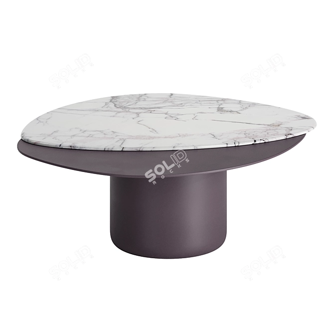 Modern SPLASH Coffee Table 3D model image 3