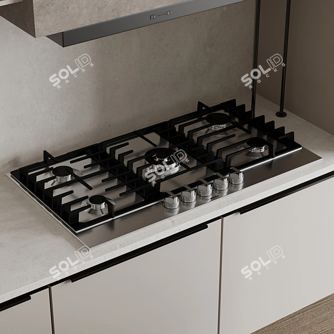 Bosch 80-Piece Kitchen Appliance Set 3D model image 4