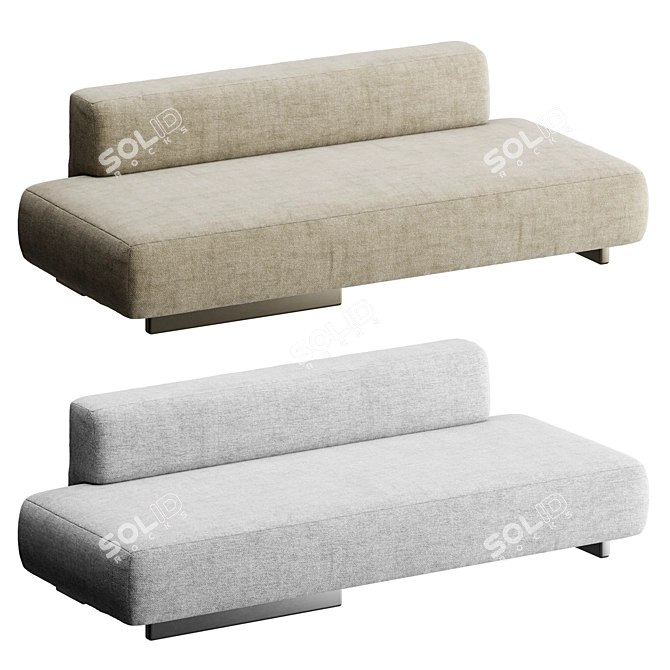 Modern Loveland Sofa Set 3D model image 1