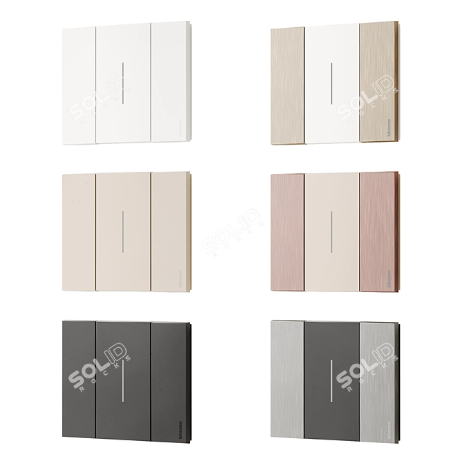 Bticino Living Now Electrical Switches 3D model image 4