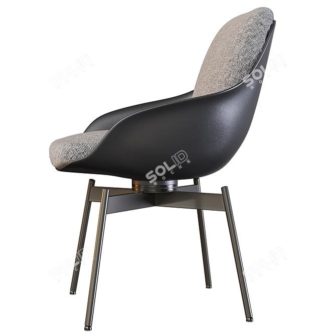 Rolf Benz Jua Outdoor Chair 3D model image 2