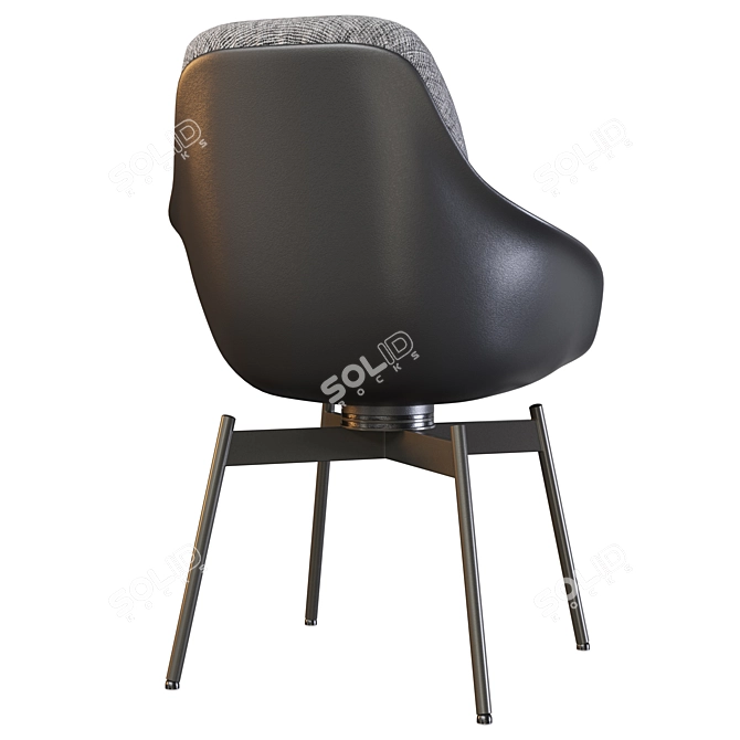 Rolf Benz Jua Outdoor Chair 3D model image 3