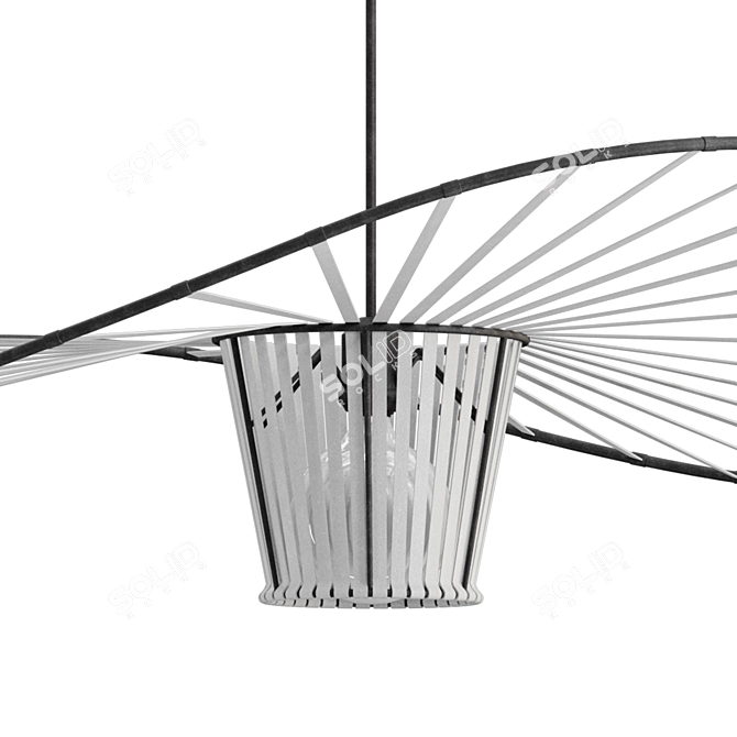 Modern HAT WEB Pendant Lamp 3D model image 4