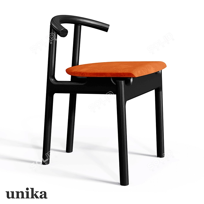 Hans Soft Seat Support Stool 3D model image 1