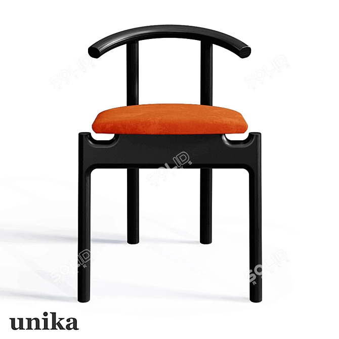 Hans Soft Seat Support Stool 3D model image 3