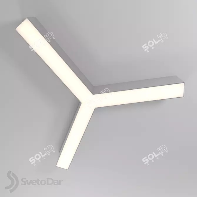 Versatile LIGNA MODUL Lighting Fixtures 3D model image 7