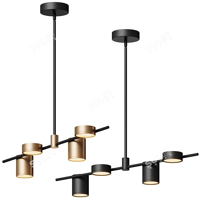 Modern Nature Inspired Lighting Collection 3D model image 3