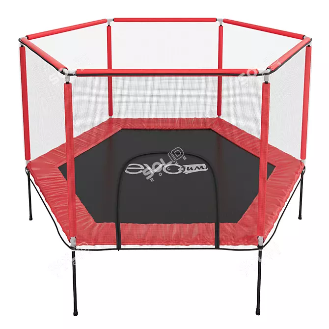 EVO JUMP Baby Trampoline-Manege 160cm 3D model image 5