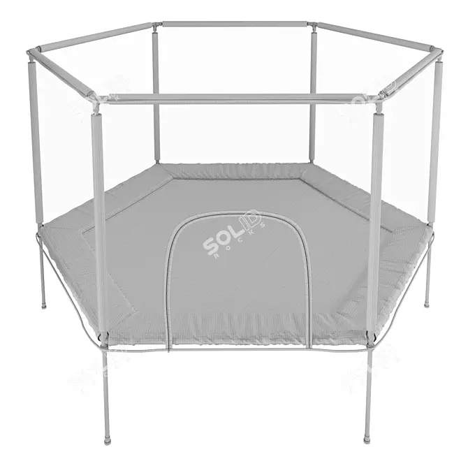 EVO JUMP Baby Trampoline-Manege 160cm 3D model image 7