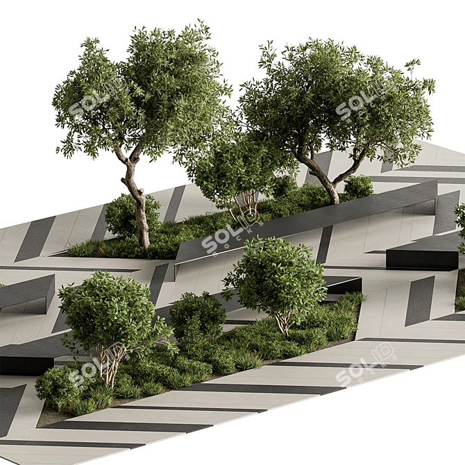 Cityscape - Urban Scenery Kit 3D model image 2