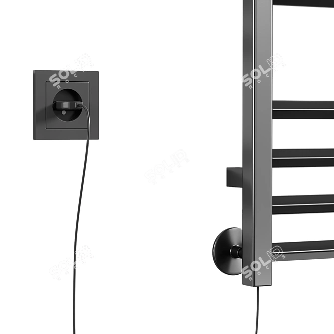 Altasan Argoprof Electric Towel Warmer 3D model image 3