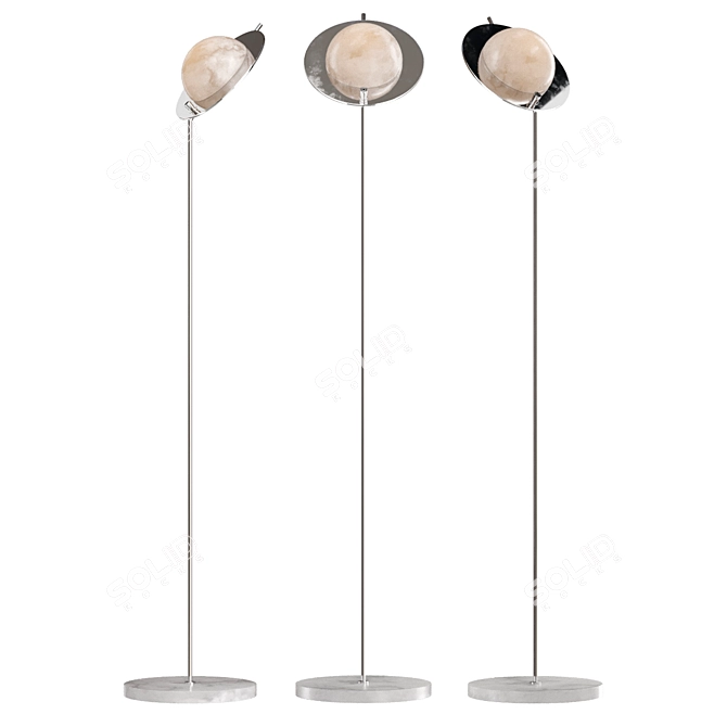 Modern Floor Lamp Model CLAUDIO 3D model image 2